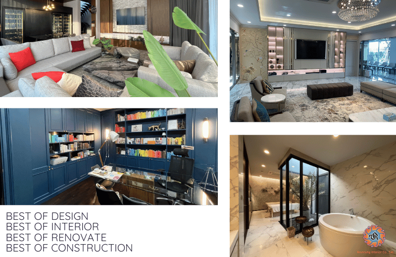 บริการตกแต่งออกแบบภายในบ้านหรู